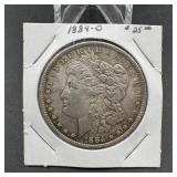 1884-O Morgan Silver Dollar