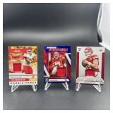 Chiefs Rookie Football Patch Card Lot