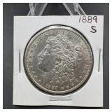 1889-S Morgan Silver Dollar