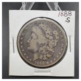 1888-S Morgan Silver Dollar
