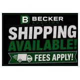 Shipping Available! Fees Apply; Heavy & Bulky Item