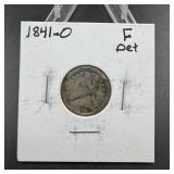 1841-O Seated Liberty Silver Dime