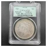 1921 Morgan Silver Dollar