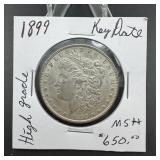1899 Morgan Silver Dollar