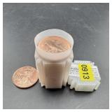 Tube of 20 American Silver Eagle Design Copper Rou