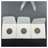 Three Early 1900s Nicaragua Coins