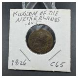 1826 Kingdom of the Netherlands Coin