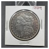 1884 Morgan Silver Dollar