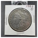 1883-O Morgan Silver Dollar