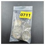 20 Silver War Nickels