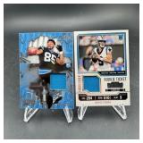 Panthers Rookie Football Patch Card Lot