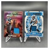 Panthers Football Patch Card Lot