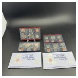 Two 1998 Uncirculated Coin Sets