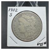 1902-S Morgan Silver Dollar