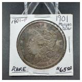1901 Morgan Silver Dollar