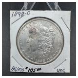 1898-O Morgan Silver Dollar