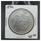 1896 Morgan Silver Dollar