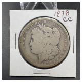 1878-CC Morgan Silver Dollar
