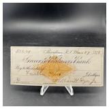 1878 Grocers Produce Bank Currency