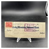 1895 Rocky Mountain National Bank Currency