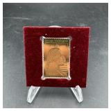22K Gold Stamp Replica