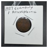 1937 Germany Coin