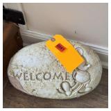 Mickey Mouse Welcome Rock ï¿½ Approx. 12"