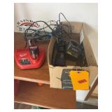 Milwaukee & Assorted Battery Chargers