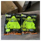 Two high-visibility shirts, size medium. See photo