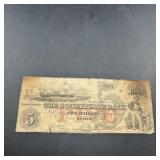 1862 Boston $5 Note