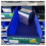 Bolt bin containing assorted hardware and bolts/Mi