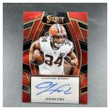 Jerome Ford Autographed Football Card #61/75