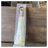 One pack of 50, 18-inch zip ties. See photos.