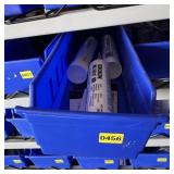 Bolt bin containing assorted hardware and bolts/Mi
