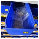 Bolt bin containing assorted hardware and bolts/Mi