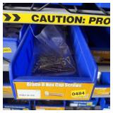Bolt bin containing assorted hardware and bolts/Mi