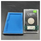 1880-CC CAC Morgan Silver Dollar  Graded MS63