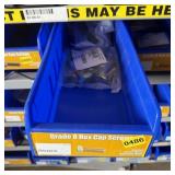 Bolt bin containing assorted hardware and bolts/Mi