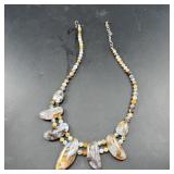 Jay King Sterling Silver Stone Necklace