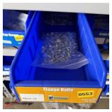 Bolt bin containing assorted hardware and bolts/Mi