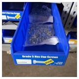 Bolt bin containing assorted hardware and bolts/Mi