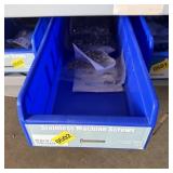 Bolt bin containing assorted hardware and bolts/Mi