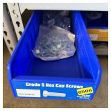 Bolt bin containing assorted hardware and bolts/Mi