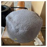 Approximately 24-inch cushion foot rest stool. See