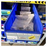 Bolt bin containing assorted hardware and bolts/Mi