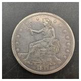 1877-S Trade Silver Dollar