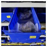 Bolt bin containing assorted hardware and bolts/Mi