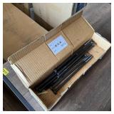 3/8-inch x 10-inch machine bolts. See photos.