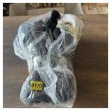 Six pairs of 2XL rubber-coated work gloves. See ph