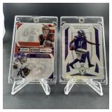 Lot of 2 Justin Jefferson Rookie Football Cards ï¿½